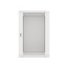 19" RACKOVÁ SKŘÍŇ PRO MONTÁŽ NA STĚNU 18U/600X600 (FLAT PACK) ŠEDÁ  V2