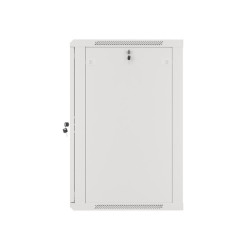 19" RACKOVÁ SKŘÍŇ PRO MONTÁŽ NA STĚNU 18U/600X600 (FLAT PACK) ŠEDÁ  V2