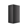 19" RACKOVÁ SKŘÍŇ PRO MONTÁŽ NA STĚNU 22U/600X450 (FLAT PACK) S PROSKLENÝMI DVEŘMI ČERNÁ  V2