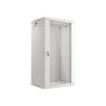 19" RACKOVÁ SKŘÍŇ PRO MONTÁŽ NA STĚNU 22U/600X450 (FLAT PACK) ŠEDÁ  V2