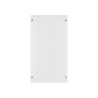 19" RACKOVÁ SKŘÍŇ PRO MONTÁŽ NA STĚNU 22U/600X450 (FLAT PACK) ŠEDÁ  V2
