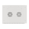19" RACKOVÁ SKŘÍŇ PRO MONTÁŽ NA STĚNU 22U/600X450 (FLAT PACK) ŠEDÁ  V2