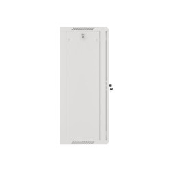 19" RACKOVÁ SKŘÍŇ PRO MONTÁŽ NA STĚNU 22U/600X450 (FLAT PACK) ŠEDÁ  V2