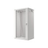 19" RACKOVÁ SKŘÍŇ PRO MONTÁŽ NA STĚNU 22U/600X450 (FLAT PACK) ŠEDÁ  V2