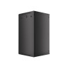 19" RACKOVÁ SKŘÍŇ PRO MONTÁŽ NA STĚNU 22U/600X600 (FLAT PACK) ČERNÁ  V2