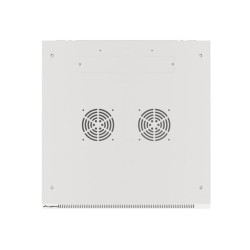 19" RACKOVÁ SKŘÍŇ PRO MONTÁŽ NA STĚNU 22U/600X600 (FLAT PACK) S PROSKLENÝMI DVEŘMI ŠEDÁ  V2