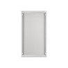 19" RACKOVÁ SKŘÍŇ PRO MONTÁŽ NA STĚNU 22U/600X600 (FLAT PACK) S PROSKLENÝMI DVEŘMI ŠEDÁ  V2