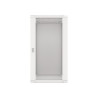 19" RACKOVÁ SKŘÍŇ PRO MONTÁŽ NA STĚNU 22U/600X600 (FLAT PACK) S PROSKLENÝMI DVEŘMI ŠEDÁ  V2