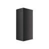 RACKOVÁ SKŘÍŇ 19" NÁSTĚNNÁ 27U/600X450 (FLAT PACK) S PROSKLENÝMI DVEŘMI ČERNÁ  V2