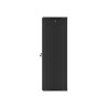 RACKOVÁ SKŘÍŇ 19" NÁSTĚNNÁ 27U/600X450 (FLAT PACK) S PROSKLENÝMI DVEŘMI ČERNÁ  V2