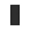 RACKOVÁ SKŘÍŇ 19" NÁSTĚNNÁ 27U/600X450 (FLAT PACK) S PROSKLENÝMI DVEŘMI ČERNÁ  V2