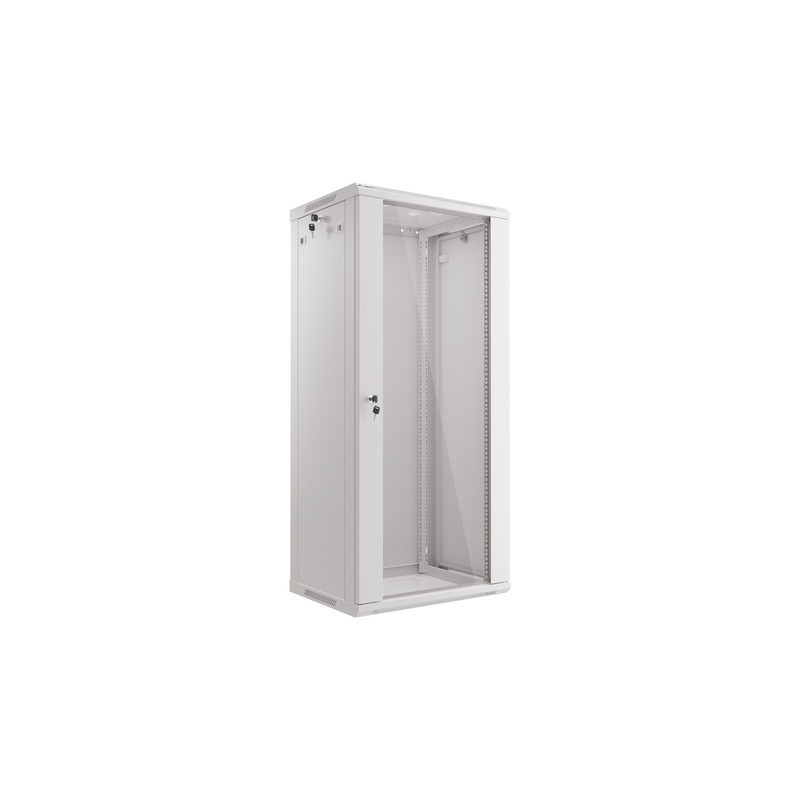 RACKOVÁ SKŘÍŇ 19" NÁSTĚNNÁ 27U/600X450 (FLAT PACK) ŠEDÁ V2 RACKOVÁ SKŘÍŇ 19" NÁSTĚNNÁ 27U/600X450 (FLAT PACK) ŠEDÁ V2