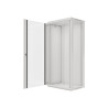 RACKOVÁ SKŘÍŇ 19" NÁSTĚNNÁ 27U/600X450 (FLAT PACK) ŠEDÁ  V2