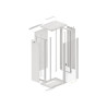 RACKOVÁ SKŘÍŇ 19" NÁSTĚNNÁ 27U/600X450 (FLAT PACK) ŠEDÁ  V2
