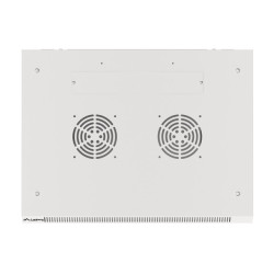 RACKOVÁ SKŘÍŇ 19" NÁSTĚNNÁ 27U/600X450 (FLAT PACK) ŠEDÁ  V2