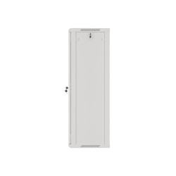 RACKOVÁ SKŘÍŇ 19" NÁSTĚNNÁ 27U/600X450 (FLAT PACK) ŠEDÁ  V2