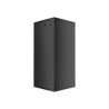 19" RACKOVÁ SKŘÍŇ PRO MONTÁŽ NA STĚNU 27U/600X600 (FLAT PACK) ČERNÁ  V2