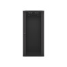 19" RACKOVÁ SKŘÍŇ PRO MONTÁŽ NA STĚNU 27U/600X600 (FLAT PACK) ČERNÁ  V2