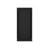 19" RACKOVÁ SKŘÍŇ PRO MONTÁŽ NA STĚNU 27U/600X600 (FLAT PACK) ČERNÁ  V2