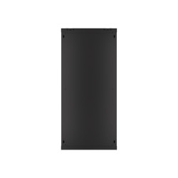 19" RACKOVÁ SKŘÍŇ PRO MONTÁŽ NA STĚNU 27U/600X600 (FLAT PACK) ČERNÁ  V2