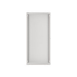 RACKOVÁ SKŘÍŇ 19" NÁSTĚNNÁ 27U/600X600 (FLAT PACK) S PROSKLENÝMI DVEŘMI ŠEDÁ  V2
