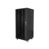 RACKOVÁ SKŘÍŇ 19" VOLNĚ STOJÍCÍ 27U/600X600 (FLAT PACK) ČERNÁ