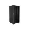 RACKOVÁ SKŘÍŇ 19" VOLNĚ STOJÍCÍ 27U/600X600 (FLAT PACK) ČERNÁ
