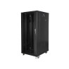 RACKOVÁ SKŘÍŇ 19" VOLNĚ STOJÍCÍ 27U/600X800 (FLAT PACK) ČERNÁ