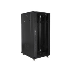 RACKOVÁ SKŘÍŇ 19" VOLNĚ STOJÍCÍ 27U/600X800 (FLAT PACK) ČERNÁ