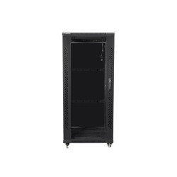 RACKOVÁ SKŘÍŇ 19" VOLNĚ STOJÍCÍ 27U/600X800 (FLAT PACK) ČERNÁ