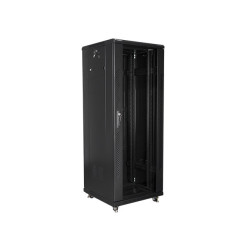 19" VOLNĚ STOJÍCÍ RACKOVÁ SKŘÍŇ 32U/600X600 (FLAT PACK) ČERNÁ