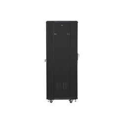 19" VOLNĚ STOJÍCÍ RACKOVÁ SKŘÍŇ 32U/600X600 (FLAT PACK) ČERNÁ
