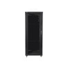 RACKOVÁ SKŘÍŇ 19" VOLNĚ STOJÍCÍ 32U/600X800 (FLAT PACK) ČERNÁ