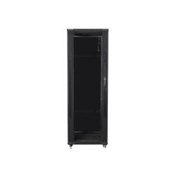 RACKOVÁ SKŘÍŇ 19" VOLNĚ STOJÍCÍ 37U/600X600 (FLAT PACK) ČERNÁ