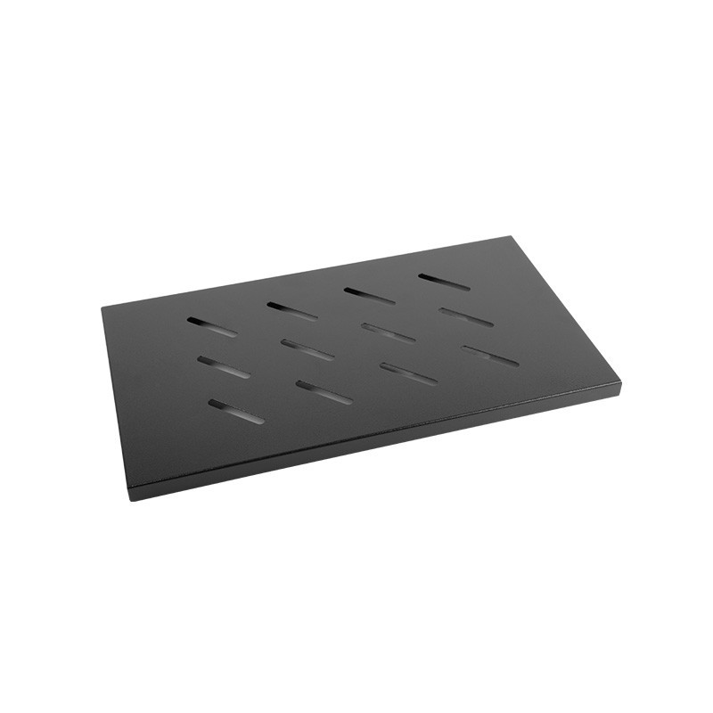19" PEVNÁ POLICE 1U/465X315MM MAX. NOSNOST DO 120 KG ČERNÁ 19" PEVNÁ POLICE 1U/465X315MM MAX. NOSNOST DO 120 KG ČERNÁ