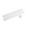 19" PANEL S KARTÁČOVÝM VSTUPEM PRO KABELY ŠEDÝ  AK-1102-S