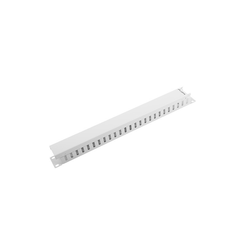 19" PANEL PRO SPRÁVU KABELŮ TYP A 1U ŠEDÝ 