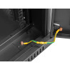 19" VOLNĚ STOJÍCÍ RACKOVÁ SKŘÍŇ 42U/800X1000 (FLAT PACK) ČERNÁ