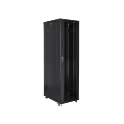 RACKOVÁ SKŘÍŇ 19" VOLNĚ STOJÍCÍ 47U/800X1000 (FLAT PACK) ČERNÁ