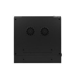RACKOVÁ SKŘÍŇ 19" DVOUDÍLNÁ NÁSTĚNNÁ 6U/600X600 (FLAT PACK) ČERNÁ