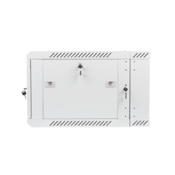 RACKOVÁ SKŘÍŇ 19" DVOUDÍLNÁ NÁSTĚNNÁ 6U/600X600 (FLAT PACK) ŠEDÁ
