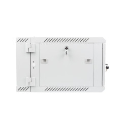 RACKOVÁ SKŘÍŇ 19" DVOUDÍLNÁ NÁSTĚNNÁ 6U/600X600 (FLAT PACK) ŠEDÁ