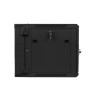 RACKOVÁ SKŘÍŇ 19" DVOUDÍLNÁ NÁSTĚNNÁ 9U/600X600 (FLAT PACK) ČERNÁ