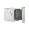 RACKOVÁ SKŘÍŇ 19" DVOUDÍLNÁ NÁSTĚNNÁ 9U/600X600 (FLAT PACK) ŠEDÁ
