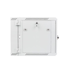 RACKOVÁ SKŘÍŇ 19" DVOUDÍLNÁ NÁSTĚNNÁ 9U/600X600 (FLAT PACK) ŠEDÁ