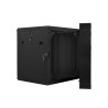 RACKOVÁ SKŘÍŇ 19" DVOUDÍLNÁ NÁSTĚNNÁ 12U/600X600 (FLAT PACK) ČERNÁ