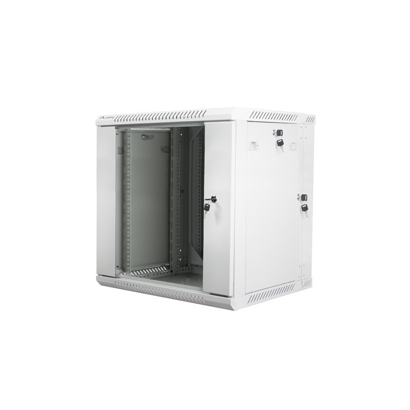 RACKOVÁ SKŘÍŇ 19" DVOUDÍLNÁ NÁSTĚNNÁ 12U/600X600 (FLAT PACK) ŠEDÁ RACKOVÁ SKŘÍŇ 19" DVOUDÍLNÁ NÁSTĚNNÁ 12U/600X600 (FLAT PACK) ŠEDÁ