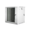 RACKOVÁ SKŘÍŇ 19" DVOUDÍLNÁ NÁSTĚNNÁ 12U/600X600 (FLAT PACK) ŠEDÁ