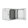 RACKOVÁ SKŘÍŇ 19" DVOUDÍLNÁ NÁSTĚNNÁ 12U/600X600 (FLAT PACK) ŠEDÁ