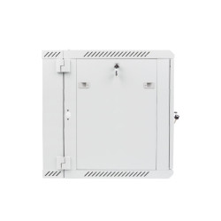 RACKOVÁ SKŘÍŇ 19" DVOUDÍLNÁ NÁSTĚNNÁ 12U/600X600 (FLAT PACK) ŠEDÁ
